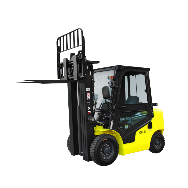 cpcd_k_yett-4 Дизельный погрузчик с кабиной YETT CPCD50-M300-3W-K - 4